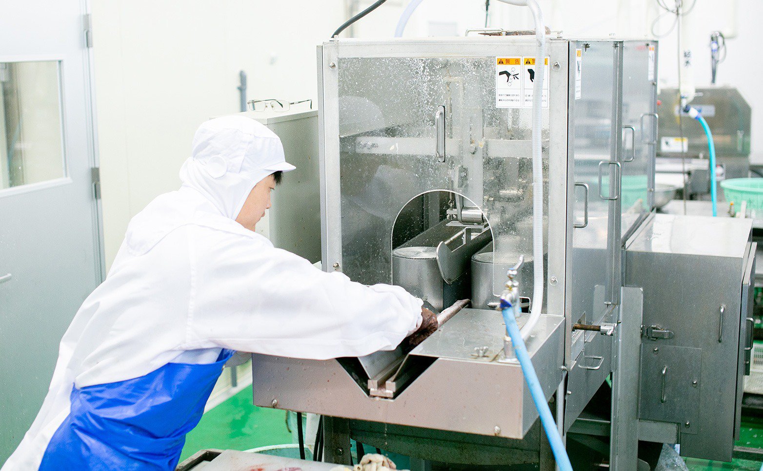 最新鋭の自動フィレマシン